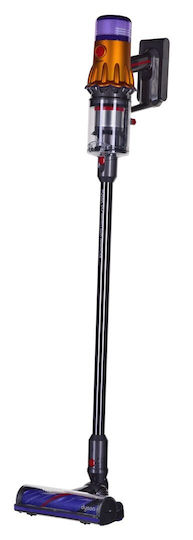 Dyson V12 Detect Slim Absolute (2022) Επαναφορτιζόμενη Σκούπα Stick 25.2V Yellow/Iron/Nickel