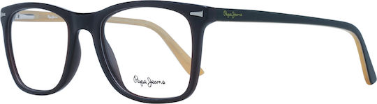 Pepe Jeans Elliott Bărbați Plastic Rame Ochelari Maro PJ3431-C2