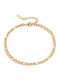 Callajewels Επιχρυσωμένη Αλυσίδα Ποδιού από Ατσάλι
