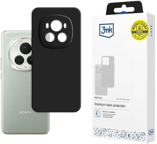 3MK Matt Back Cover Silicone 1.2mm Black (Honor Magic6 Pro - 3mk Matt Case)