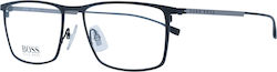 Hugo Boss Metal Eyeglass Frame with Titanium Black 5500317