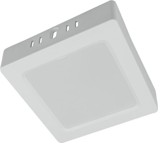 Eco Light Ceiling Mount Light White with Integrated LED