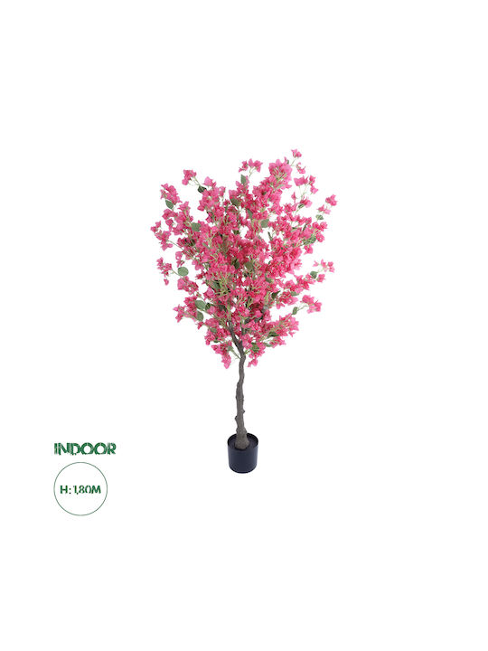 GloboStar Artificial Plant in Pot Fuchsia 180cm in Box 4pcs