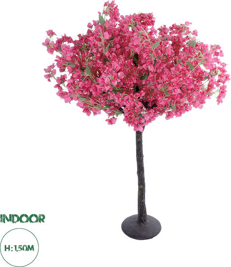 Künstlicher Baum für den Außenbereich Fuchsie 150cm 4Stück GloboStar
