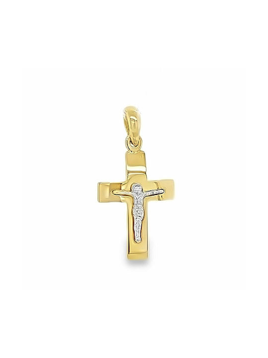 Xryseio Women's Gold Cross 14K