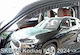 Heko Set of Windbreakers Front and Rear Car Dark Fime for Skoda Kodiaq 5D 2024+ 4pcs