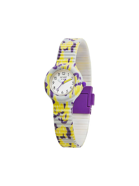 HipHop Kids Watch with Rubber/Plastic Strap