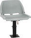 Boat Seat Folding 2 Pieces Gray 48x51x41 cm Without Cushion 3284274