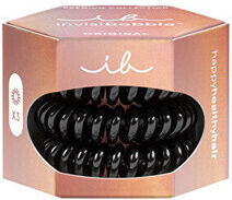 Invisibobble Original Premium Coil Scrunchie Black 3pcs