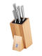 Berlinger Haus Knife Set with Block from Stainless Steel 20cm 6pcs