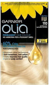 Garnier Olia Βαφή Μαλλιών Χωρίς Αμμωνία 110 Υπέρξανθο Φυσικό Ξανθό 60gr