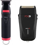 Babyliss Pro Rechargeable Hair Clipper Set Red 4ABRTS