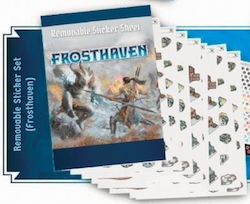 Brettspiel Frosthaven Abnehmbares Aufkleberset