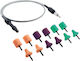 Flex 516112 Accesorii pentru scule electrice Polizor unghiular Set de 14buc