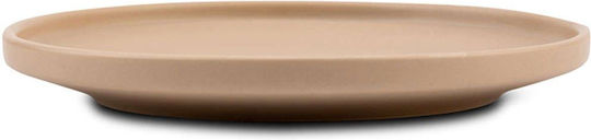 Nava Soho Plate Desert Ceramic Beige with Diameter 20cm