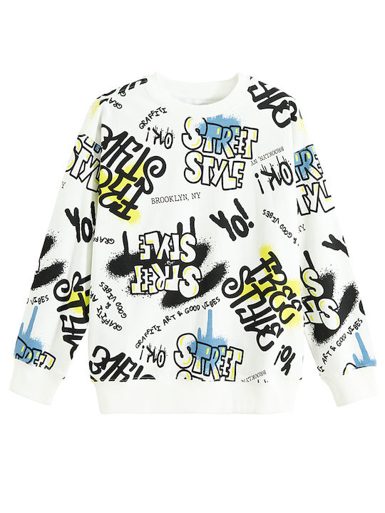 Cool Club Kids Sweatshirt White