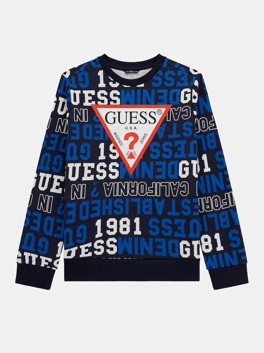 Guess Hanorac pentru copii Blue