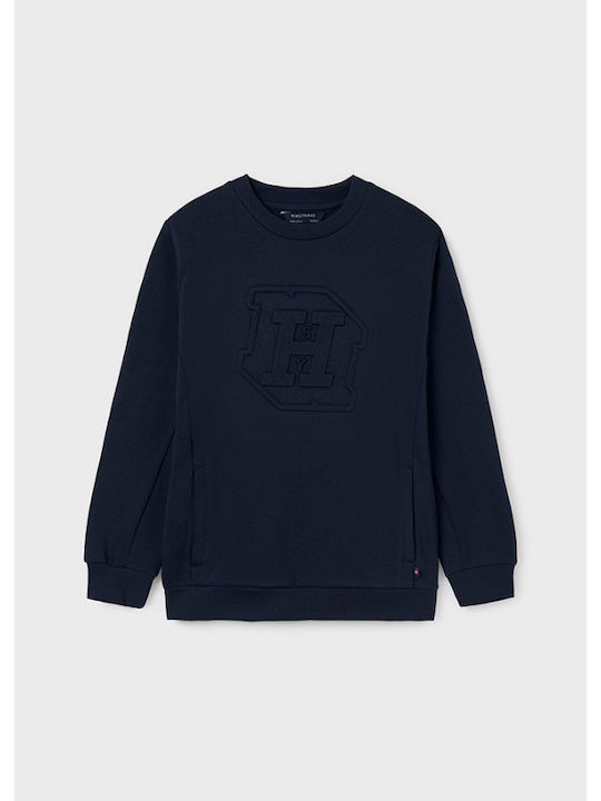 Mayoral Kids Sweatshirt Navy Blue