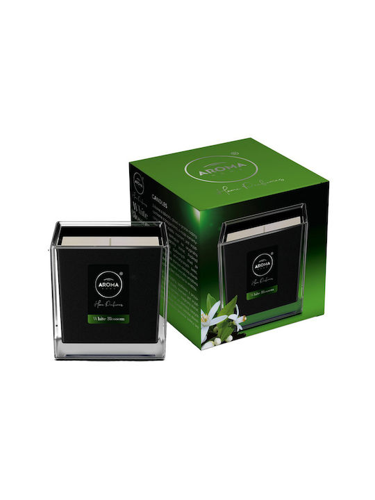 Aroma Home Αρωματικό Κερί σε Βάζο με Άρωμα Λευκά Άνθη 600gr
