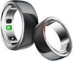 HiFuture FUTURERING Smart Ring 65mm Αδιάβροχο με Παλμογράφο Μαύρο