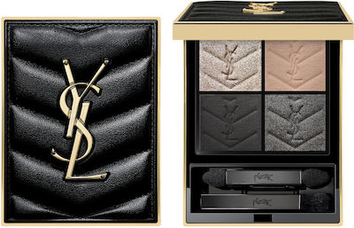 Ysl Couture Mini Clutch Παλέτα με Σκιές Ματιών σε Στερεή Μορφή 700 Over Noir 4gr