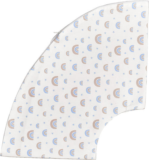 O Kosmos tou Morou Light Blue Nursing Pillow