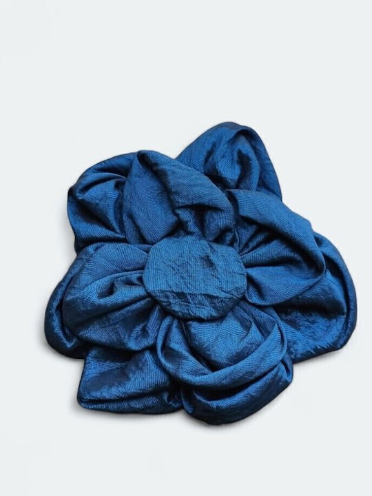 Blue Flower Velvet Pin 12cm