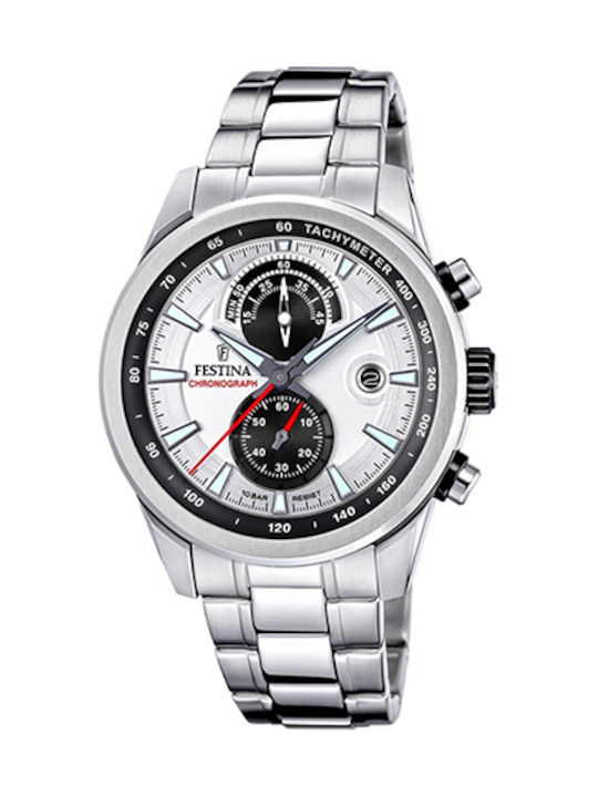 Festina Ceas Bărbați 44mm Cronograf Baterie Cu ...