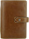 Filofax Personal Malden Täglich Tagesordnung Braun Leder 9.5x17.1cm