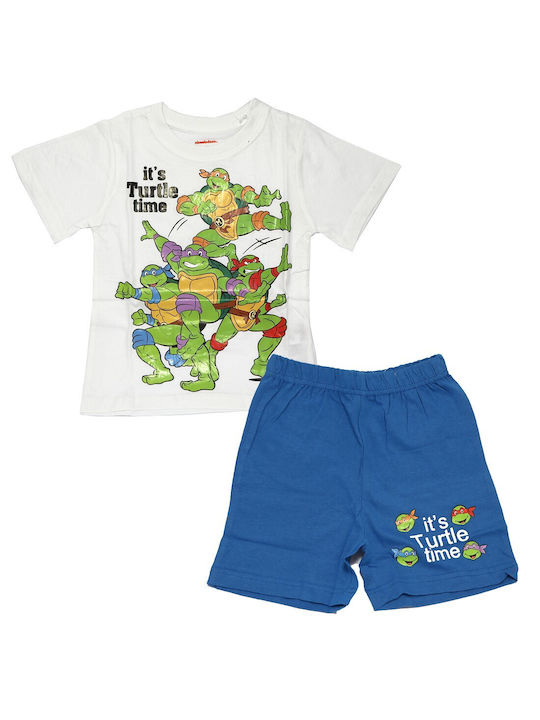 Nickelodeon Kids Pyjamas Summer Cotton white