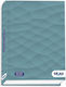 Skag Abstract Academic Agenda Petrol Blue 14x21cm