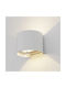 Inlight Wall-Mounted Outdoor Spot Light LED IP65 6W with Cool White Light Double Beam 11.7x13.7x10εκ.