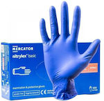 AMiO Γάντια Εργασίας Μπλε Νιτριλίου 100τμχ