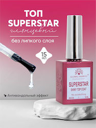 Global Fashion Top Coat / Base Coat for Regular Nail Polish 15ml