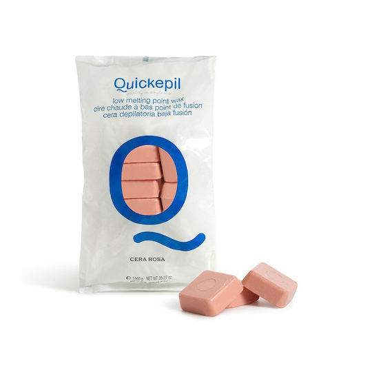 Quickepil Enthaarungswachs Rose Hart Stripless Enthaarung 1 kg Pink