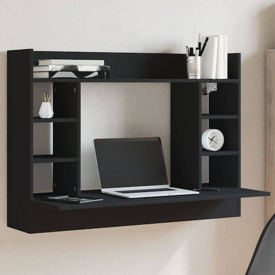 Schreibtisch Holz Black 105x48x75cm