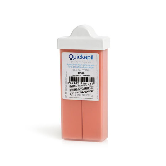 Quickepil Facial Depilatory Wax Narrow Roll Rose 110g