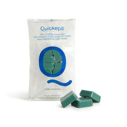 Quickepil Depilatory Wax Hard Without Streak Vegetal Depilation 1 Kg Green