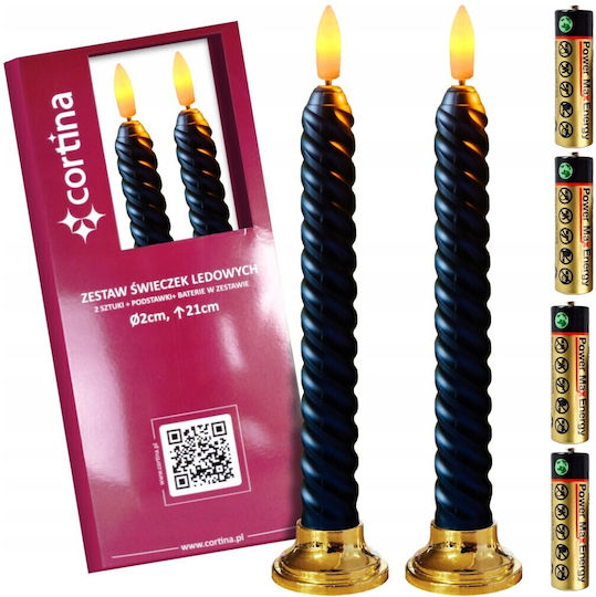 Cortina Decorative Lamp Wax Polish Black