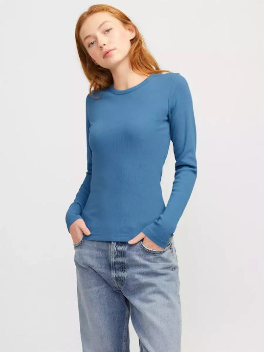 Jack & Jones Damen Bluse Blau