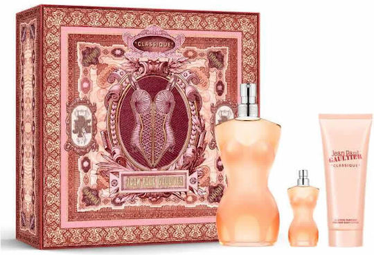 Jean Paul Gaultier Classique Γυναικείο Σετ με Eau de Toilette 3τμχ