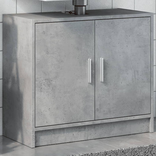 vidaXL Countertop without Sink L63xW29xH55cm Gray