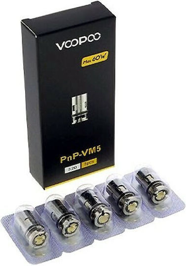 Voopoo Pnp Vm5 Rezistență pentru Țigări Electronice 0.2ohm (DL) 5buc