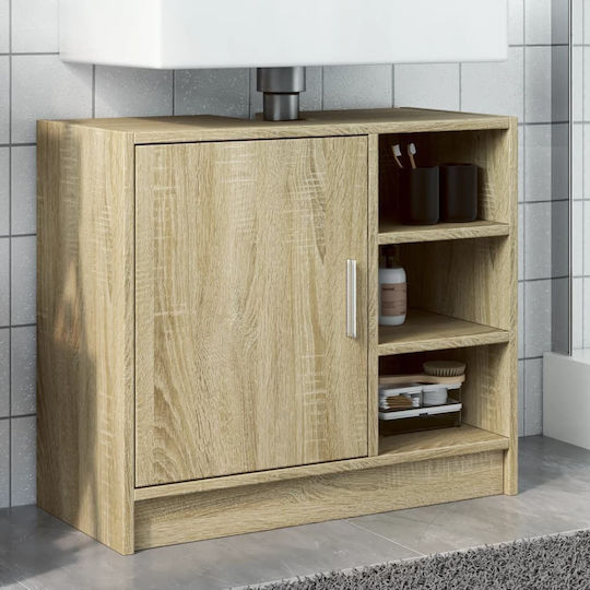 vidaXL Πάγκος χωρίς Νιπτήρα Μ63xΒ29xΥ55cm Καφέ