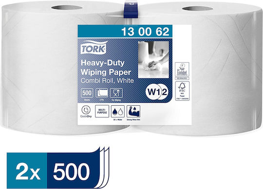 Tork Tork Paper Cleaning Material Difficult Dirt 2-layer Premium White