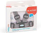Babyono Safety Belt First Steps Gray