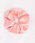 Satin Pink Scrunchie