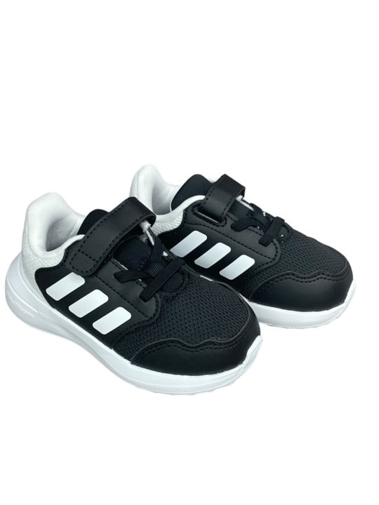 Tensaur Tensaur Run 3.0 Kids Sports Shoes Running with Hoop & Loop Closure Black