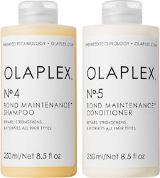 Maintenance Kit Olaplex N.4 Bond Maintenance Shampoo 250 Ml + N.5 Bond Maintenance Conditioner 250 Ml