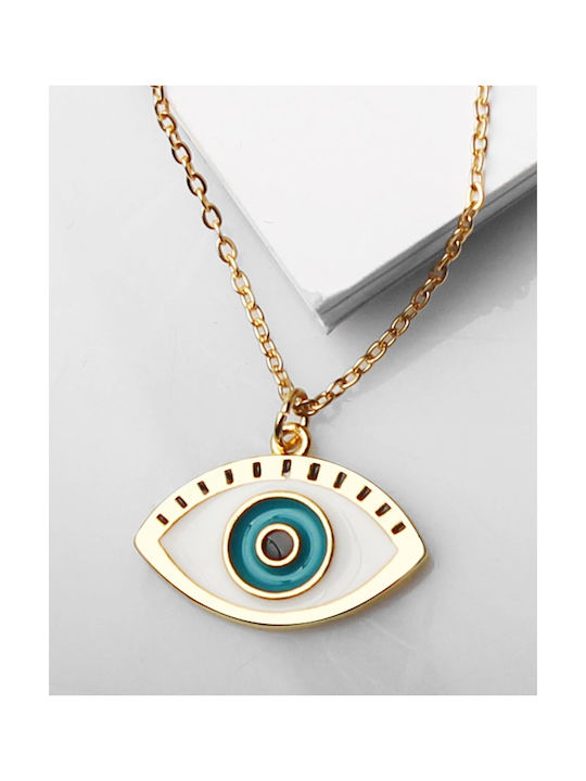 Rock Club Necklace Eye